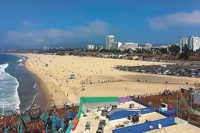 Staying in Venice Beach gives access to the sands, away from the grime and crowds of downtown LA.