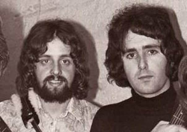 Pat Fairley, right, with Marmalade co-founder Junior Campbell in 1969