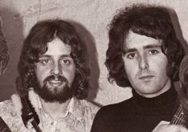 Pat Fairley, right, with Marmalade co-founder Junior Campbell in 1969