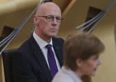 Nicola Sturgeon is backing John Swinney (Photo by Fraser Bremner - WPA Pool/Getty Images)