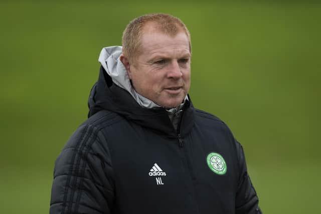 Neil Lennon says his team is 'itching' to get their season restarted. Picture: Craig Foy/SNS