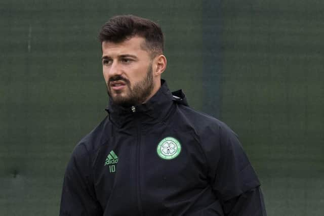 Neil Lennon confirmed that recent recruit Albian Ajeti will be involved against Reykjavik. Picture: Craig Foy/SNS