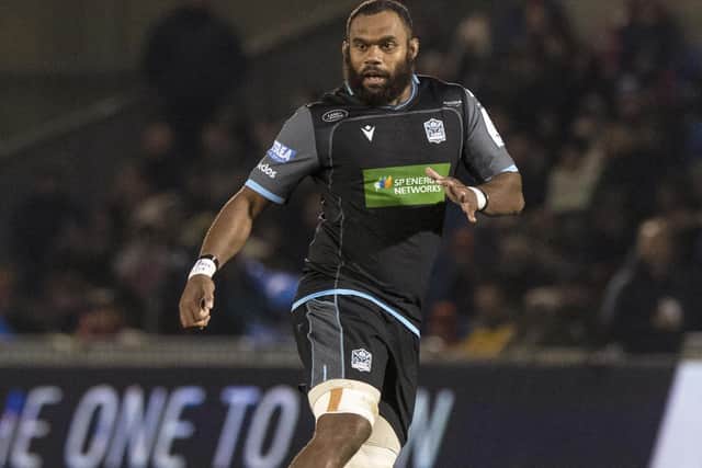 Glasgow Warriors' Leone Nakarawa will miss the Edinburgh matches. Picture: Gary Hutchison / SNS