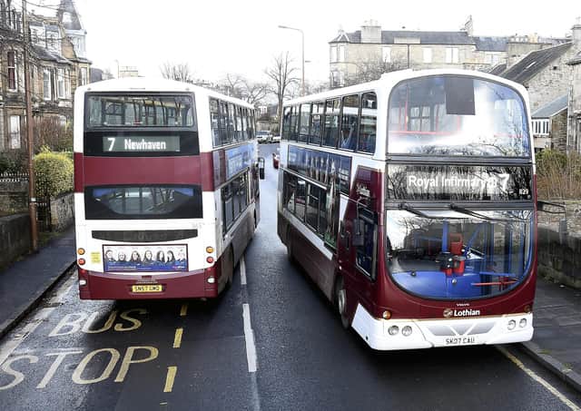 Has Lothian Buses been properly consulted ahead of changes being made to road layouts? (Picture: Lisa Ferguson)
