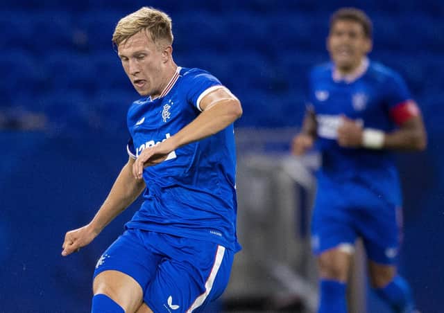 Ross McCrorie says it was a ‘no-brainer’ to sign for Aberdeen after having talks with Derek McInnes. Picture: SNS.