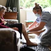 Staff in care homes and who visit eldery people at home are similarly stretched, says Tom Wood