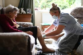 Staff in care homes and who visit eldery people at home are similarly stretched, says Tom Wood