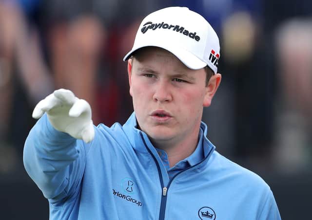 Bob MacIntyre is in the field for the Wales Open.