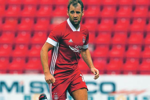 Niall McGinn has faced the Faroes four times at international level. Photograph: SNS