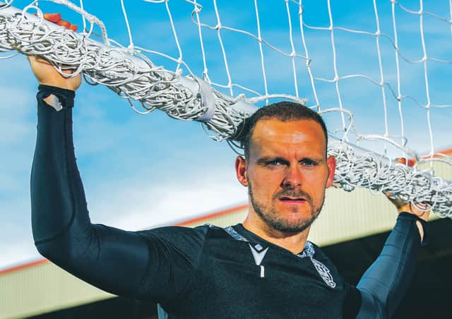 MOTHERWELL, SCOTLAND - AUGUST 07: Trevor Carson during Motherwell Media Access at Fir Park on August 7, 2020, in Motherwell, Scotland.
(Bill Murray / SNS Group)