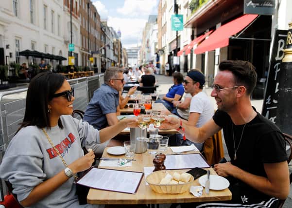 Restaurants are doing what they can to encourage diners to keep coming with the end of the government's Eat Out to Help Out scheme (Picture: Tolga Akmen/AFP via Getty Images)