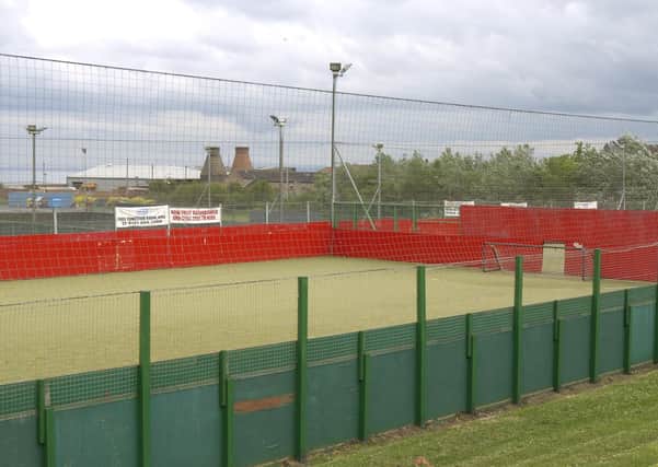 Field of dreams: The Power League five-a-side pitches at Portobello in Edinburgh. Picture: TSPL