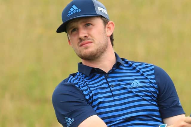 Connor Syme is in again in contention at Celtic Manor. Picture: Andrew Redington/Getty