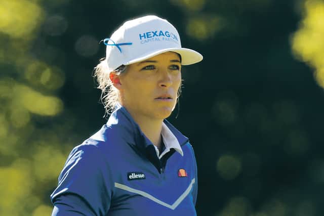 Mel Reid was not allowed in the clubhouse at Royal Troon during her amateur days. Picture: Gregory Shamus/Getty Images