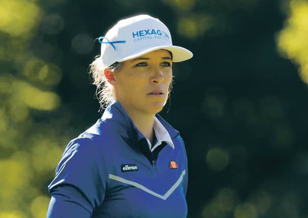 Mel Reid was not allowed in the clubhouse at Royal Troon during her amateur days. Picture: Gregory Shamus/Getty Images