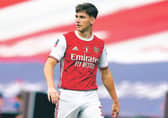 Kieran Tierney's decision to leave Celtic for Arsenal prompted someone to spray 'Judas' near his home. Picture: Getty Images