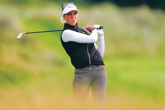 Sophia Popov is aiming to be the first German winner of a women's major. Picture: R&A via Getty Images