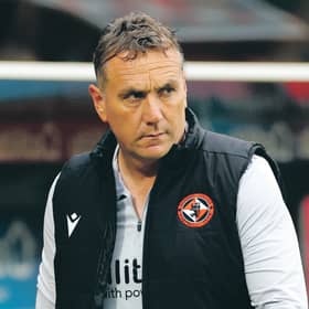 Dundee United manager Micky Mellon. Picture: Steve Welsh/PA Wire