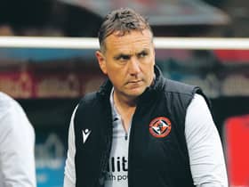 Dundee United manager Micky Mellon. Picture: Steve Welsh/PA Wire