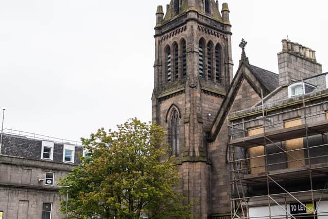 ABERDEEN, SCOTLAND - AUGUST 19: A general view of Union Street as the city of Aberdeen and Grampian area remains under a localised lockdown during the ongoing coronavirus pandemic, on August 19, 2020, in Aberdeen, Scotland. 19/08/20 - Aberdeen GV'sâ€(R)(Ross Parker / SNS Group)