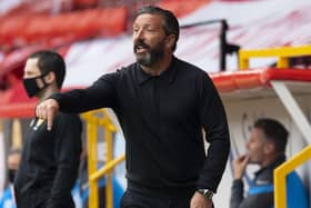 Aberdeen manager Derek McInnes during his side's Scottish Premiership win over Livingston at Pittodrie. Picture: Alan Harvey/SNS Group