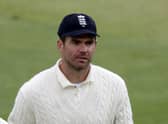 Poor weather could force James anderson to wait longer before reaching his milestone. Picture: PA.