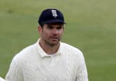 Poor weather could force James anderson to wait longer before reaching his milestone. Picture: PA.