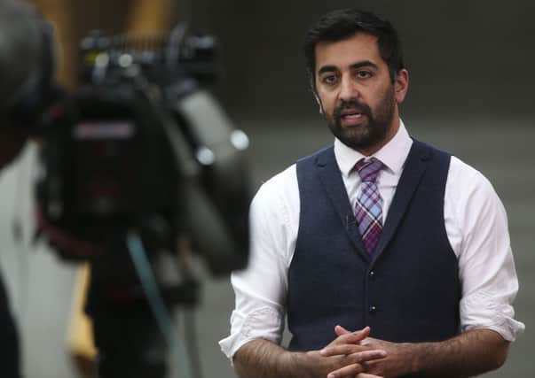 Cabinet Secretary for Justice Humza Yousaf