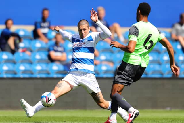 Lyndon Dykes in action for new club Queens Park Rangers. Picture: James Chance/Getty Images