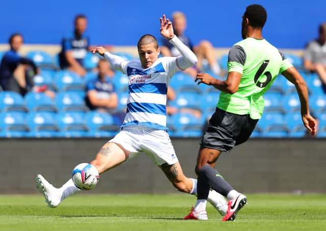 Lyndon Dykes in action for new club Queens Park Rangers. Picture: James Chance/Getty Images