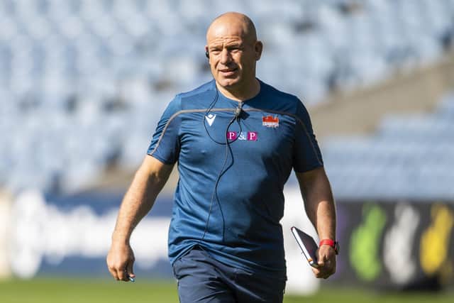 Edinburgh head coach Richard Cockerill. Picture: SNS