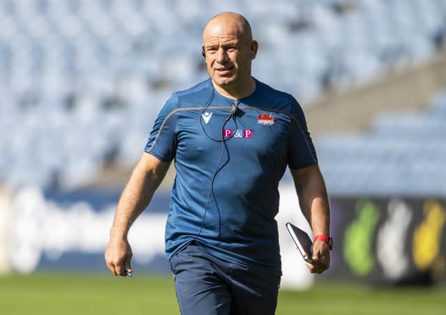 Edinburgh head coach Richard Cockerill. Picture: SNS