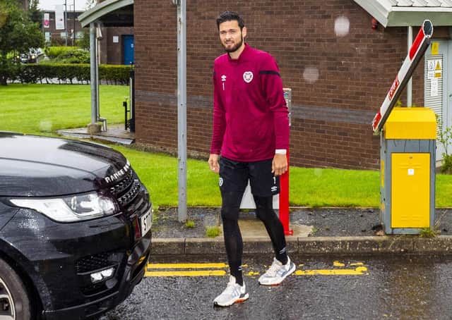 Hearts keeper Craig Gordon won't play competitively until October. Picture: Mark Scates / SNS