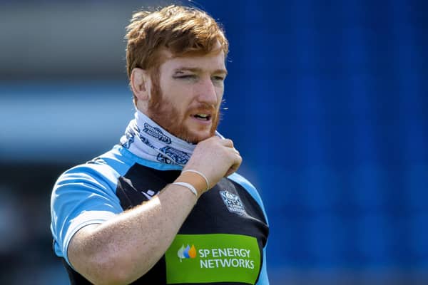 Rob Harley at training at Scotstoun. Picture: Bill Murray / SNS
