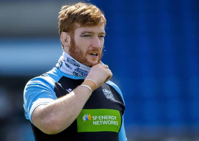 Rob Harley at training at Scotstoun. Picture: Bill Murray / SNS