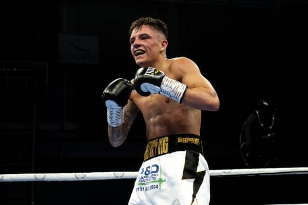 Lee McGregor made it nine wins in a row. Picture: Gary Hutchison/SNS