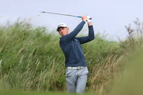 Ruben Lindsay of Scotland in action at the Amateur Championship at Royal Birkdale. Picture: Richard Heathcote/R&A via Getty Images