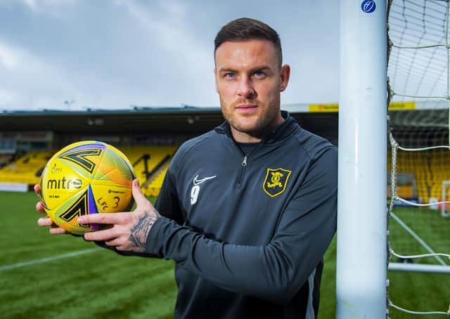 Anthony Stokes signed for Livingston after manager Gary Holt first checked his credentials with Marvin Bartley and Efe Ambrose. Picture: SNS
