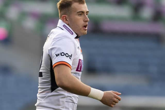 Nathan Chamberlain made a brief appearance for Edinburgh off the bench against Glasgow last week but will start on Friday. Picture: Ross Parker/SNS