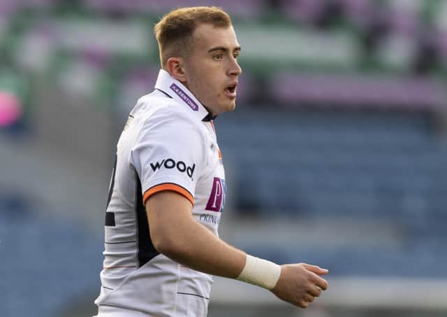 Nathan Chamberlain made a brief appearance for Edinburgh off the bench against Glasgow last week but will start on Friday. Picture: Ross Parker/SNS