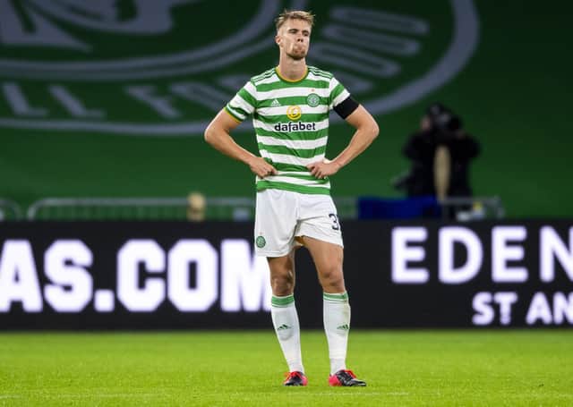 Celtic's Kris Ajer is in the social media dock following Neil Lennon's criticism of unnamed players. Picture: Ross Parker / SNS
