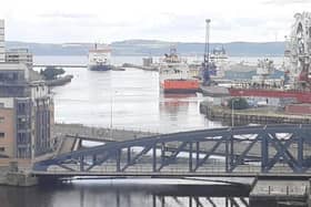 The Victoria Swing Bridge, Leith