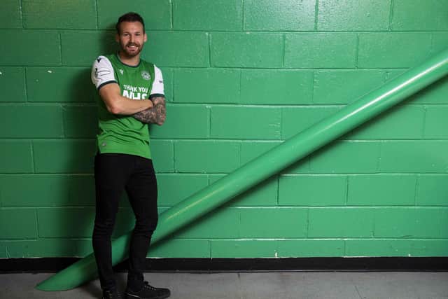 ‘Happiness for me is key’ said Hibs winger Martin Boyle in the week that he signed on at Easter Road until 2023. Picture: SNS.