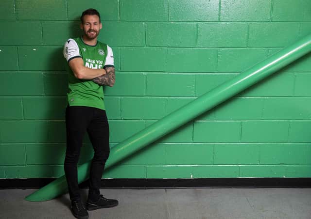 ‘Happiness for me is key’ said Hibs winger Martin Boyle in the week that he signed on at Easter Road until 2023. Picture: SNS.