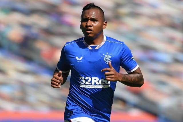 Rangers striker Alfredo Morelos now has to fight harder for his place following the arrivals of Kemar Roofe and Cedric Itten. Picture: PA