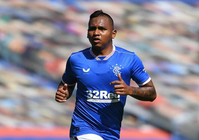 Rangers striker Alfredo Morelos now has to fight harder for his place following the arrivals of Kemar Roofe and Cedric Itten. Picture: PA