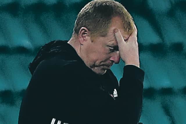 Neil Lennon wants his team to focus on their ten-in-a-row bid following their defeat by Ferencvaros. Picture: Ian MacNicol/Getty Images)