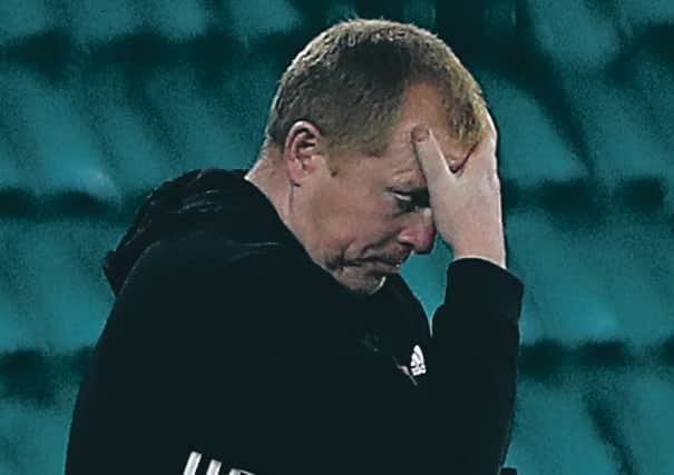 Neil Lennon wants his team to focus on their ten-in-a-row bid following their defeat by Ferencvaros. Picture: Ian MacNicol/Getty Images)