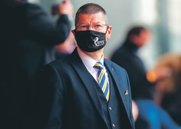 SPFL chief executive Neil Doncaster hasn't made many friends in Scottish football over the past few months. Picture: Ross Parker/SNS