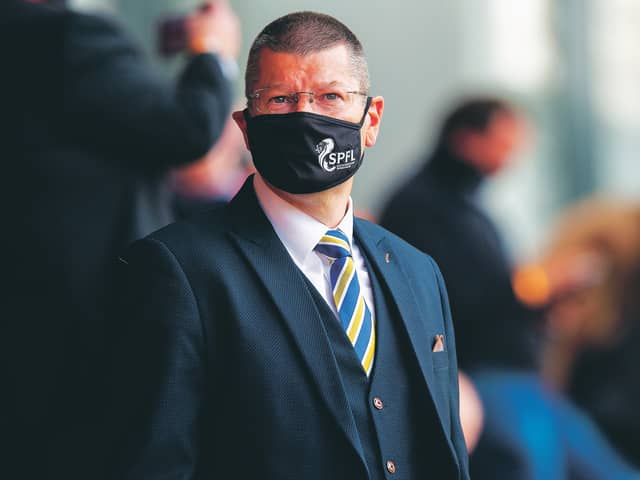 SPFL chief executive Neil Doncaster hasn't made many friends in Scottish football over the past few months. Picture: Ross Parker/SNS